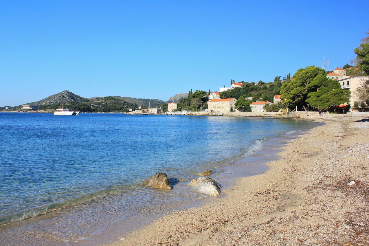 Nejbližší pláž - Apartmány pro rodiny s dětmi Mlini, Dubrovník - Dubrovnik