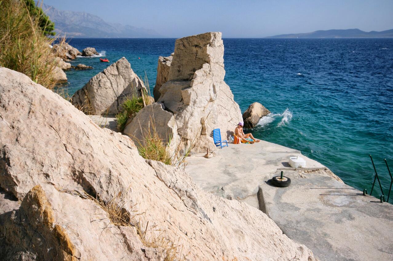 Nærmeste strand - Leiligheter ved sjøen Mimice, Omis