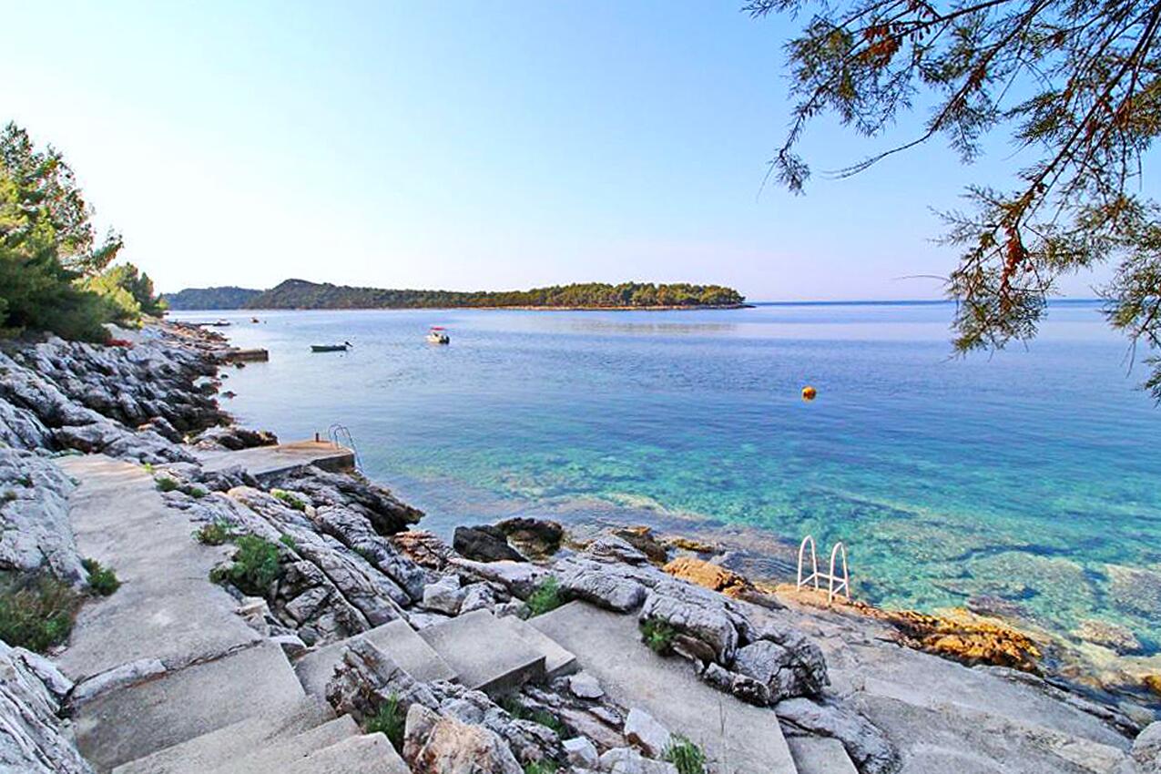Nächster Strand - Ferienwohnungen am Meer Karbuni, Korcula