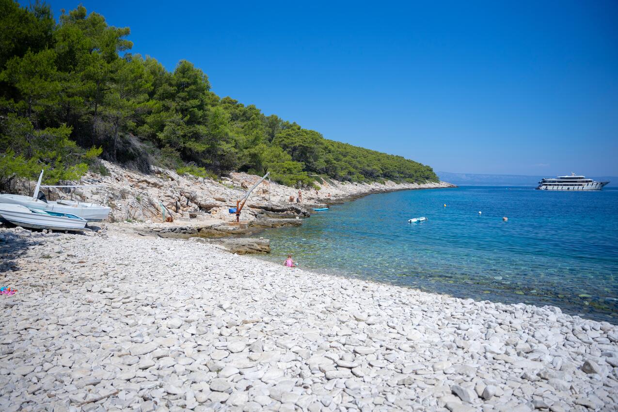 La spiaggia più vicina - Casa vacanze accanto al mare Baia Tankaraca, Curzola - Korčula