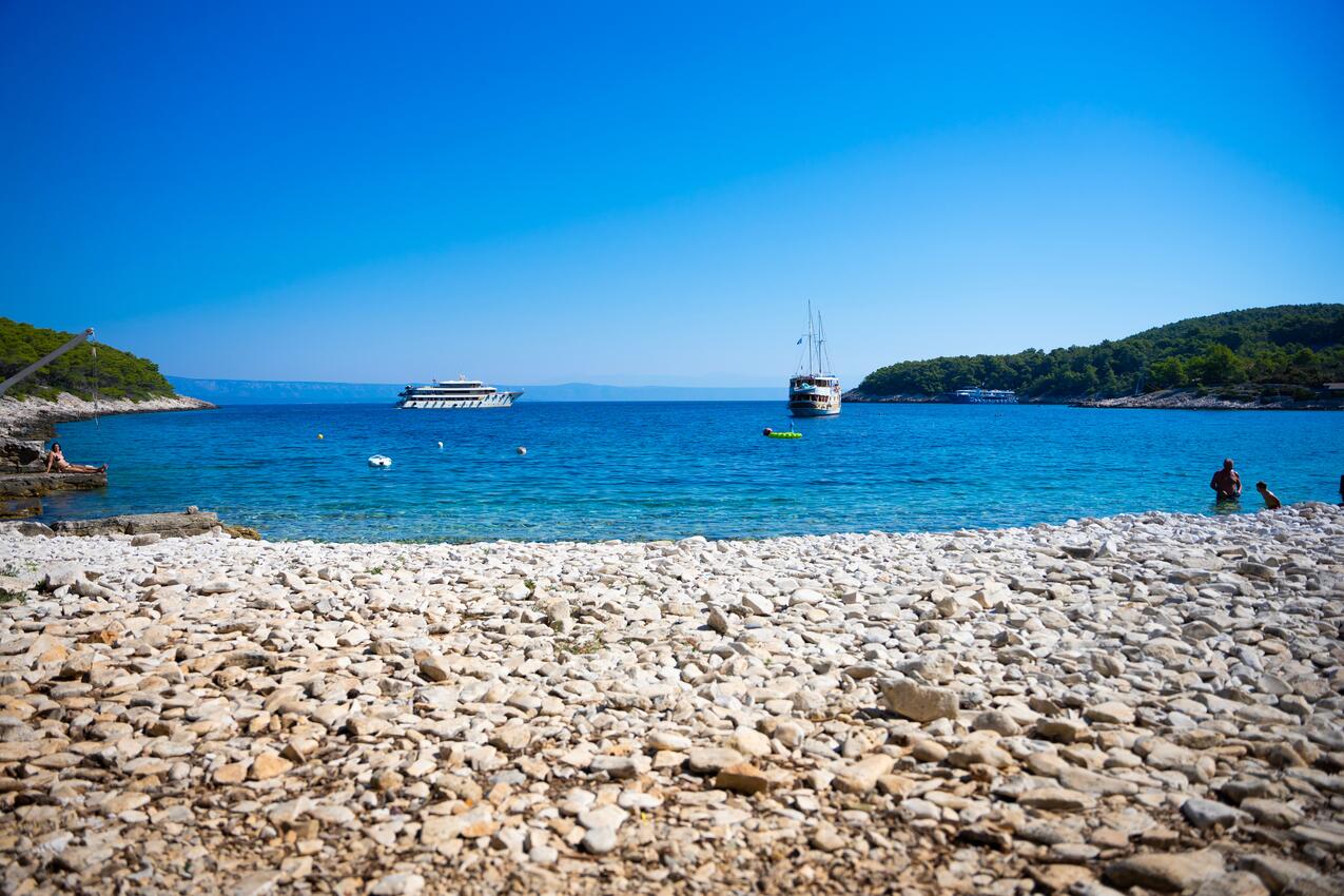 La spiaggia più vicina - Casa vacanze accanto al mare Baia Tankaraca, Curzola - Korčula