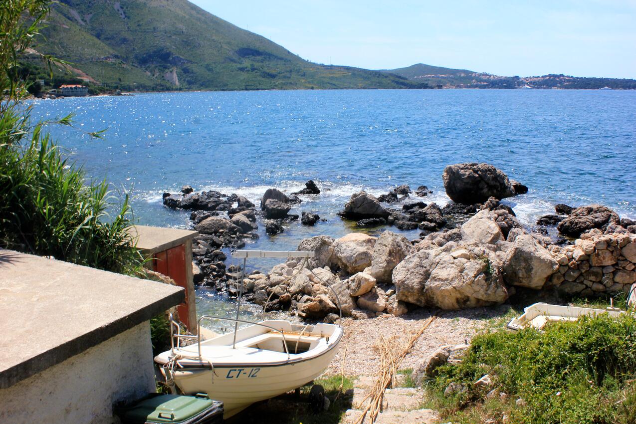 Nejbližší pláž - Apartmány s bazénem Soline, Dubrovník - Dubrovnik
