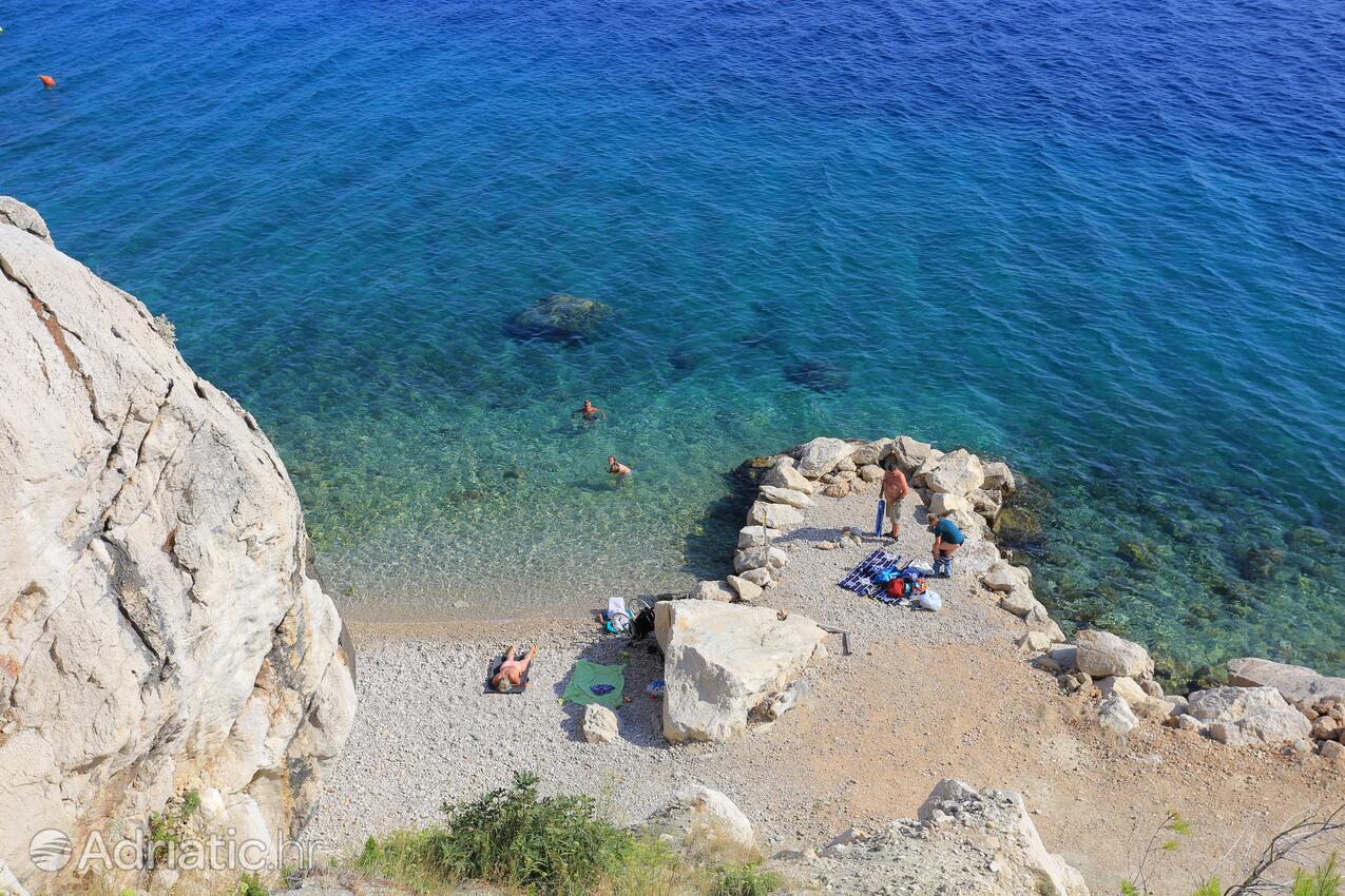 Nearest beach - Apartments with a parking space Lokva Rogoznica, Omiš