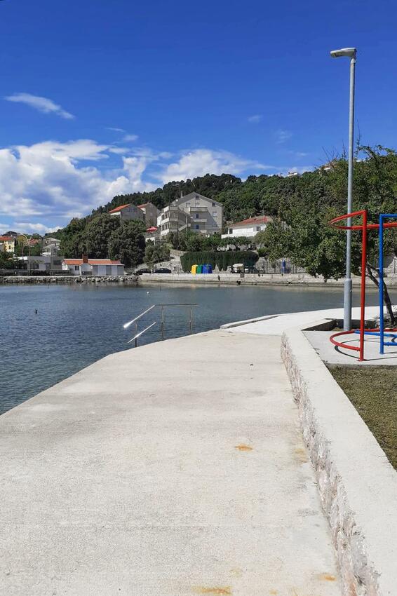 Nächster Strand - Ferienwohnungen am Meer Kampor, Rab