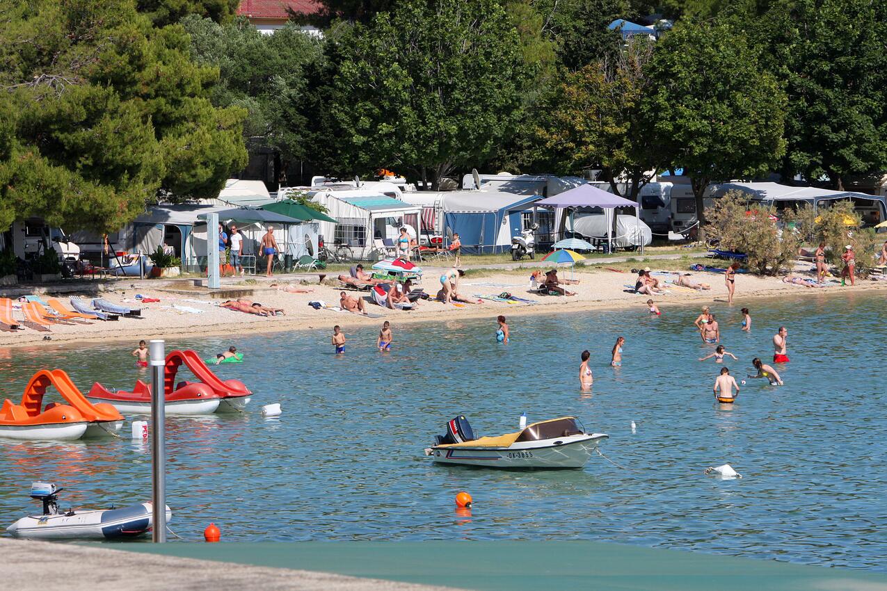 Legközelebbi strand - Apartmanok a tenger mellett Banjol, Rab