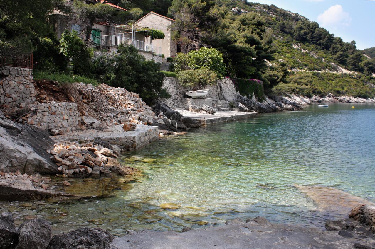 La spiaggia più vicina - Appartamenti e camere accanto al mare Sobra, Mljet