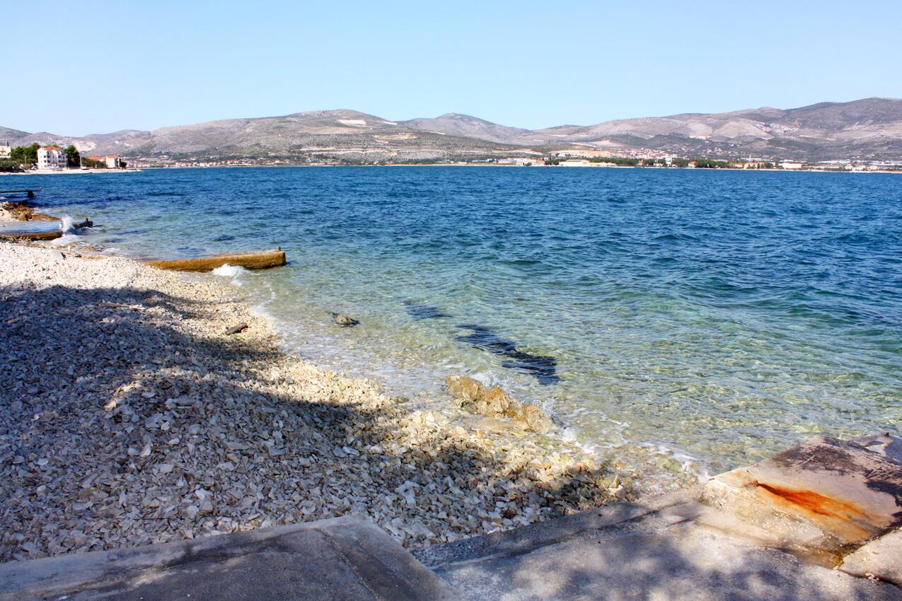 La spiaggia più vicina - Appartamenti accanto al mare Arbanija, Bua - Čiovo