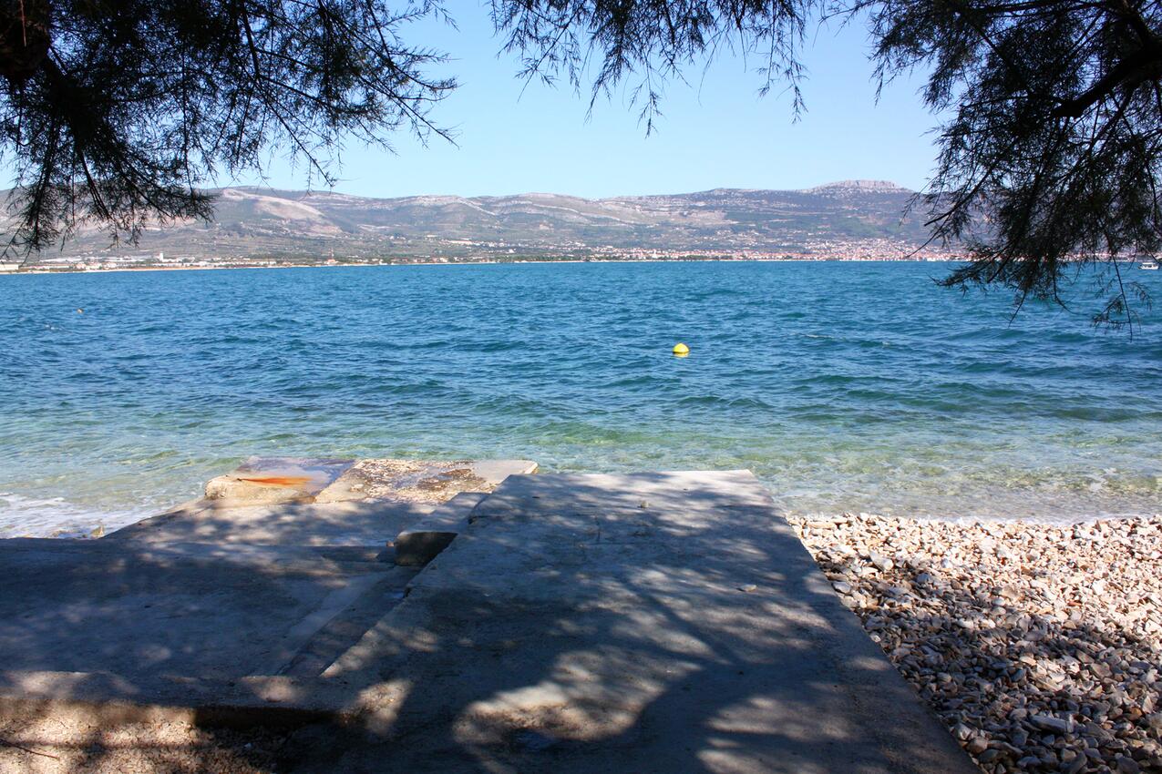 La spiaggia più vicina - Appartamenti accanto al mare Arbanija, Bua - Čiovo