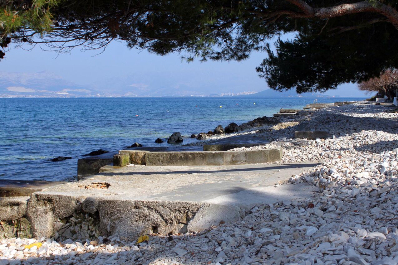 La spiaggia più vicina - Appartamenti accanto al mare Arbanija, Bua - Čiovo