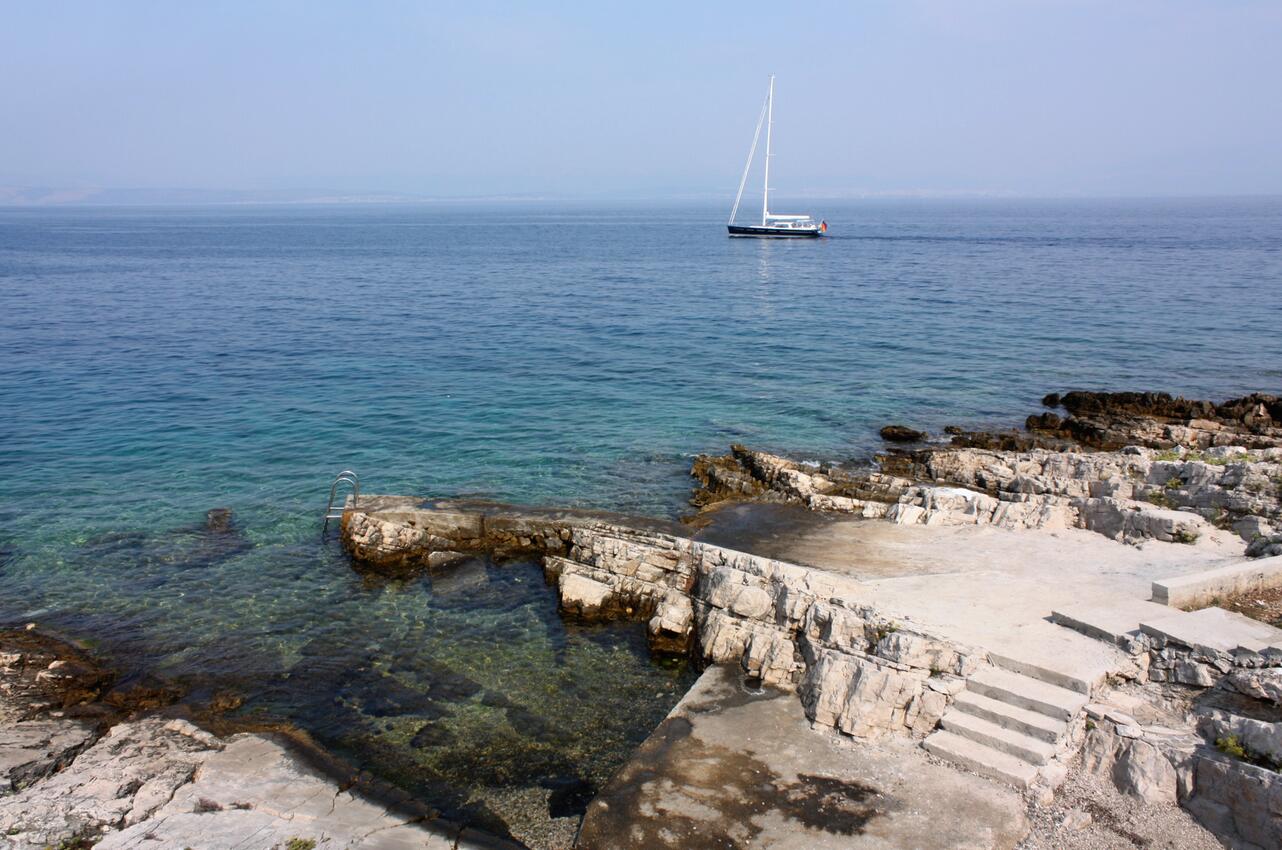 La spiaggia più vicina - Appartamenti accanto al mare Stomorska, Solta