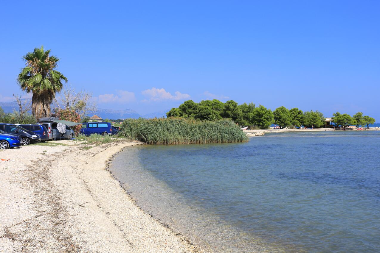 La spiaggia più vicina - Casa vacanze con piscina Plano, Traù - Trogir
