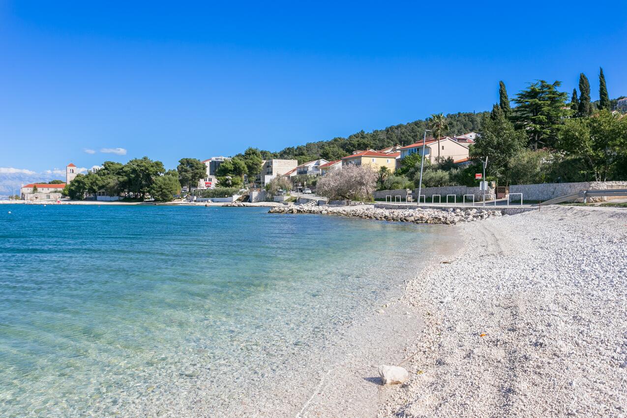 La spiaggia più vicina - Appartamenti con parcheggio Žedno, Bua - Čiovo