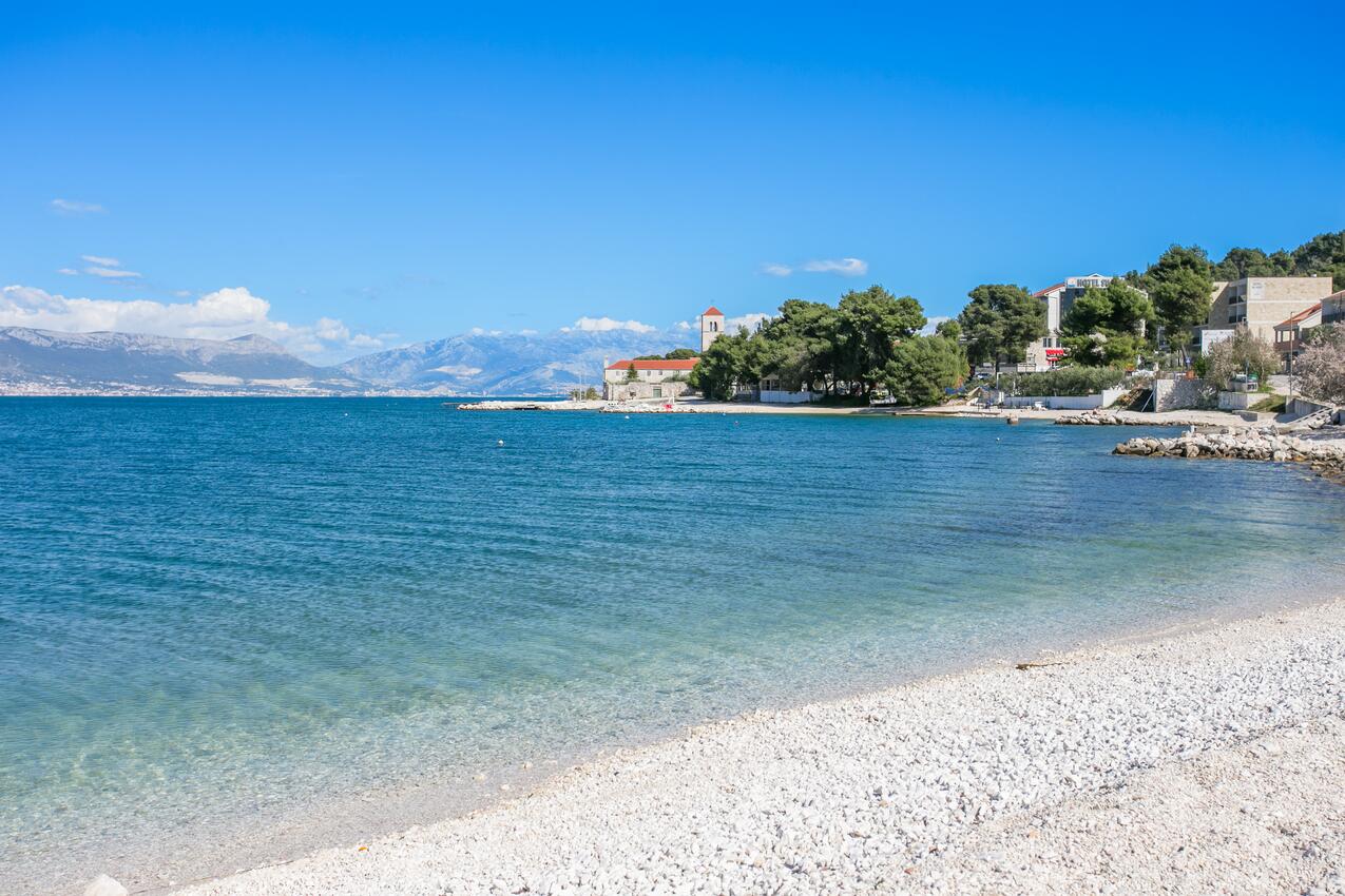 La spiaggia più vicina - Appartamenti con parcheggio Žedno, Bua - Čiovo