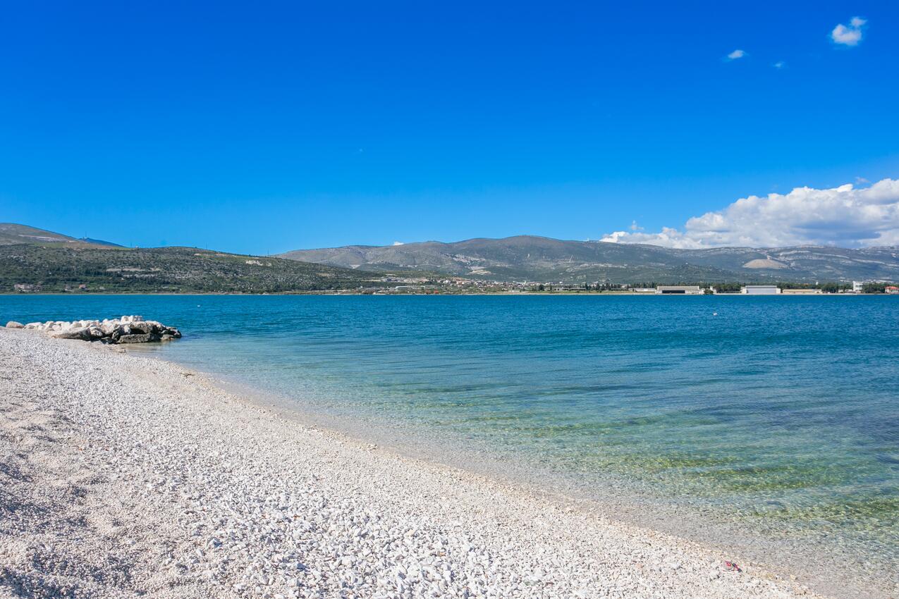 La spiaggia più vicina - Appartamenti con parcheggio Žedno, Bua - Čiovo
