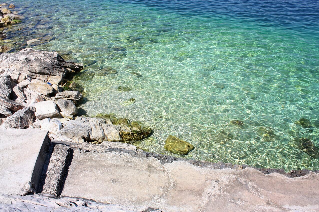 La spiaggia più vicina - Appartamenti accanto al mare con piscina Sobra, Mljet