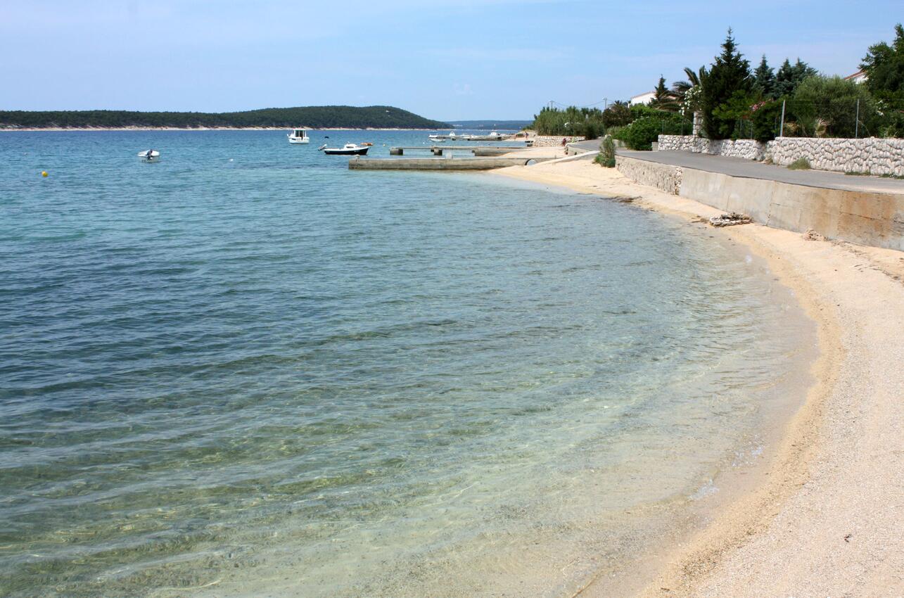 Nächster Strand - Ferienwohnungen mit Parkplatz Barbat, Rab