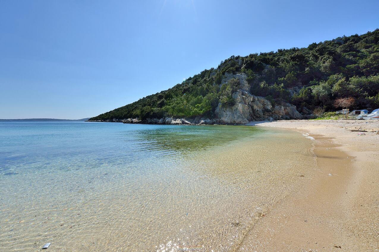 Nächster Strand - Ferienwohnungen mit Pool für Familien Bucht Ljubljeva, Trogir