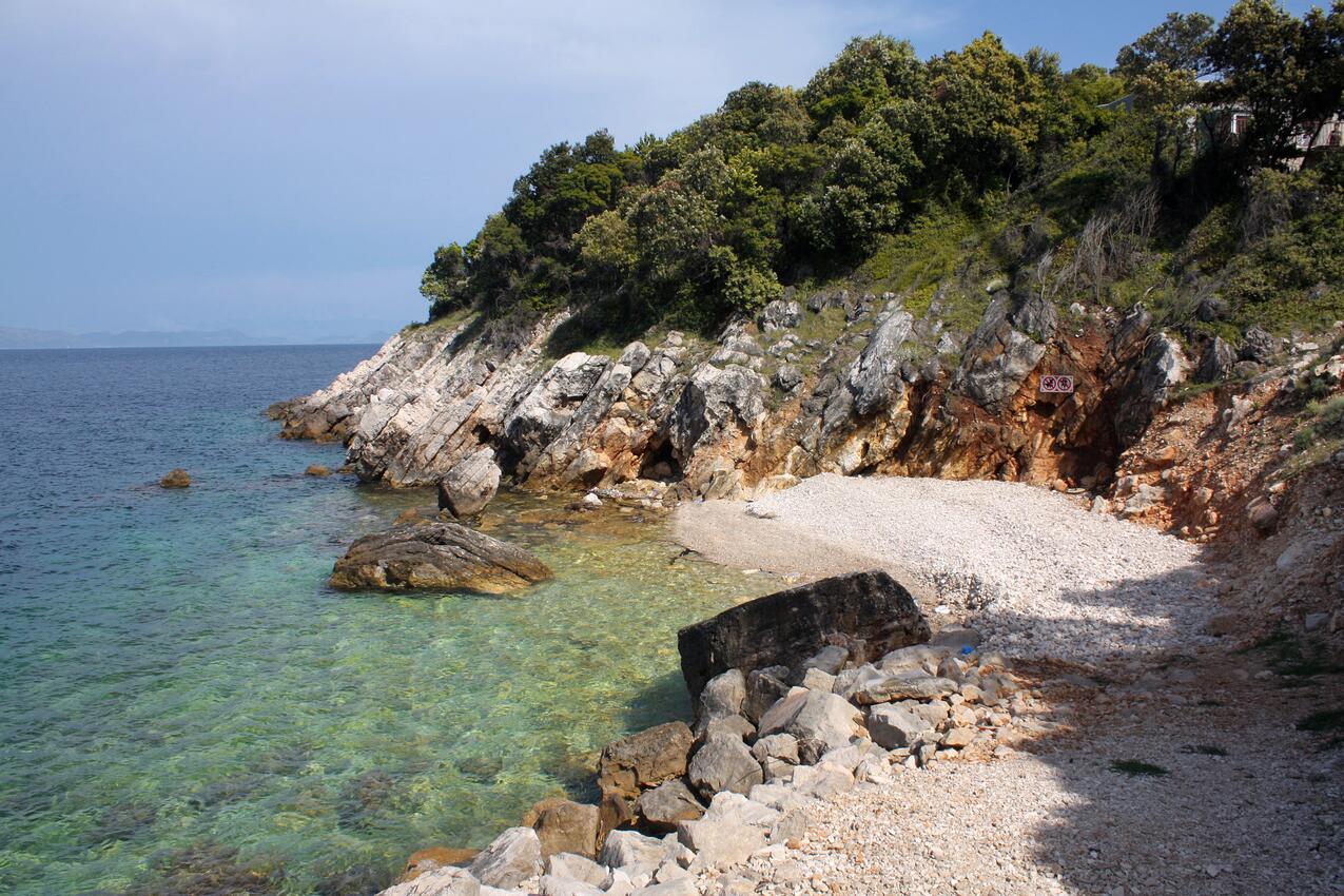 Nejbližší pláž - Apartmány u moře Kozarica, Mljet