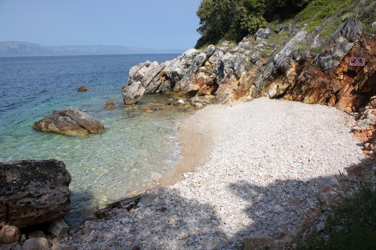 Nejbližší pláž - Apartmány u moře Kozarica, Mljet
