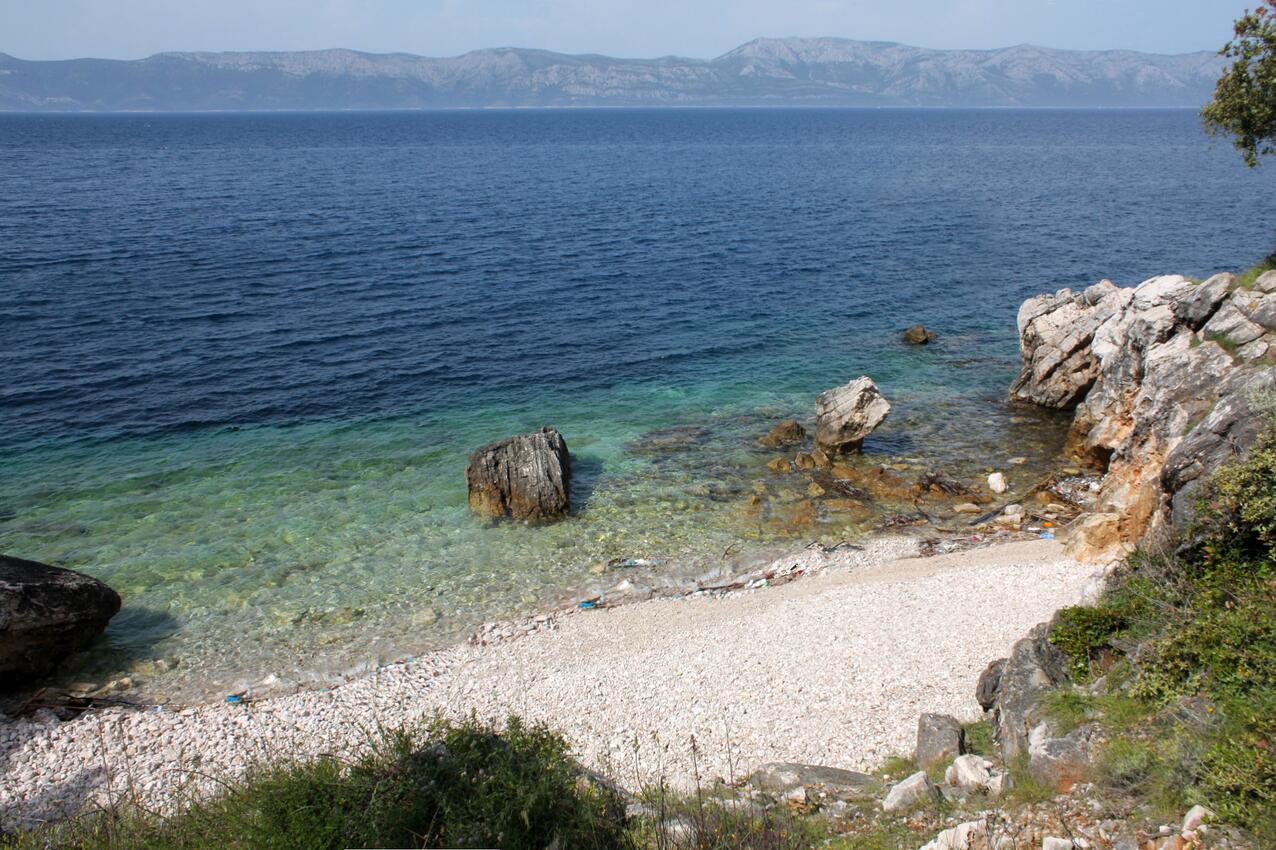 Nejbližší pláž - Apartmány u moře Kozarica, Mljet