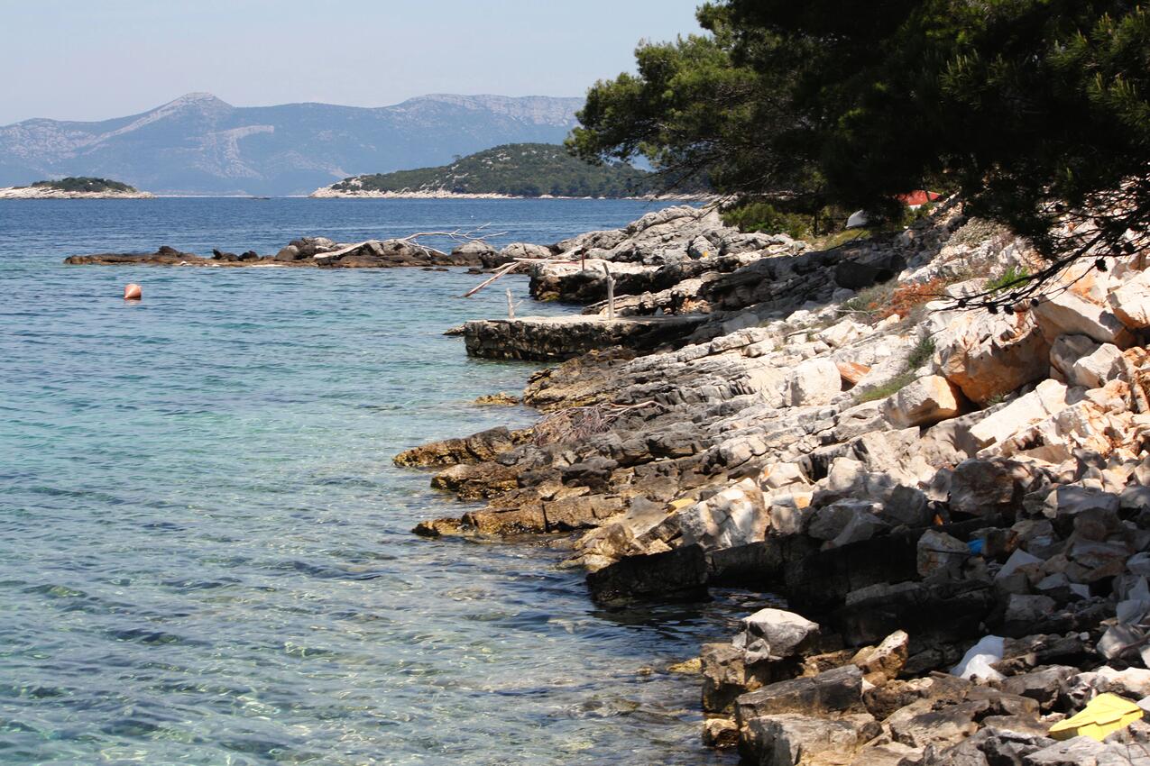 La spiaggia più vicina - Camere accanto al mare Pomena, Mljet