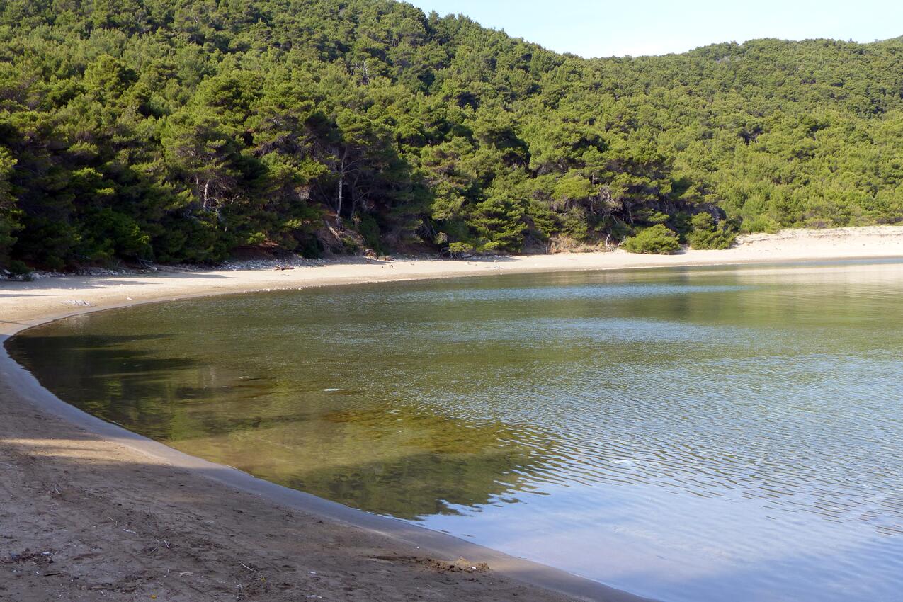 Nejbližší pláž - Apartmány u moře Zátoka Blaca, Mljet