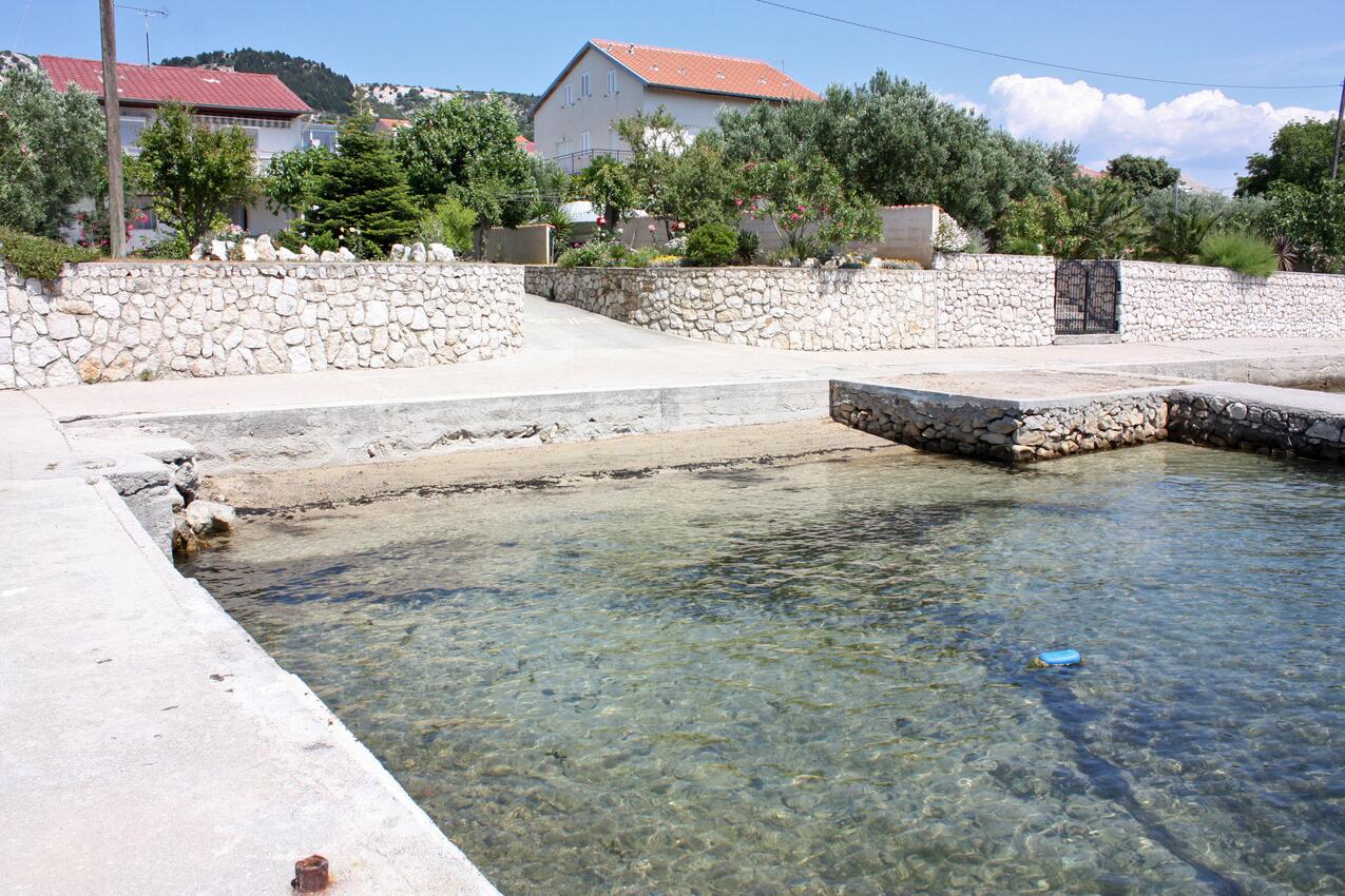 Nächster Strand - Ferienwohnungen mit Parkplatz Barbat, Rab