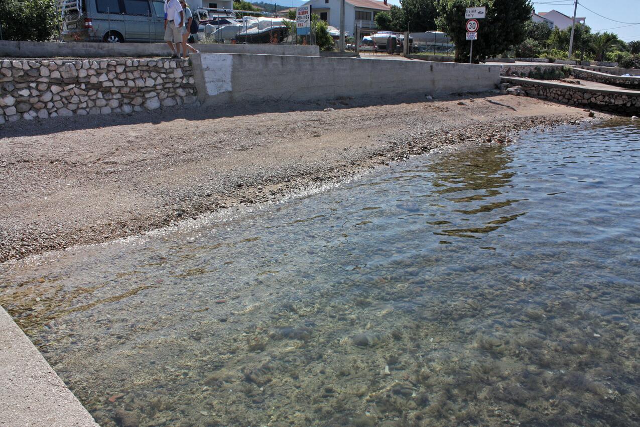 Nächster Strand - Ferienwohnungen am Meer Barbat, Rab
