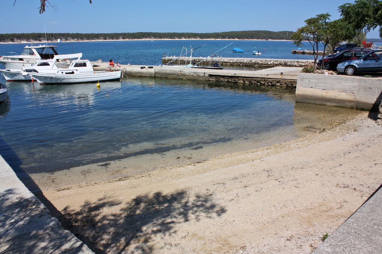 Nächster Strand - Ferienwohnungen am Meer Barbat, Rab