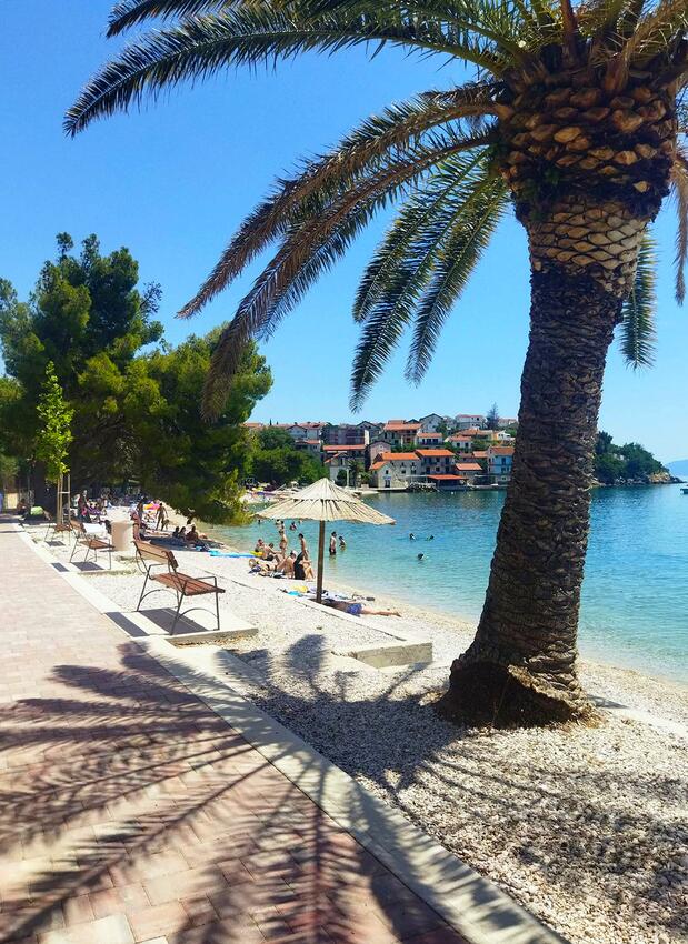 Nejbližší pláž - Apartmány u moře Podaca, Makarská - Makarska