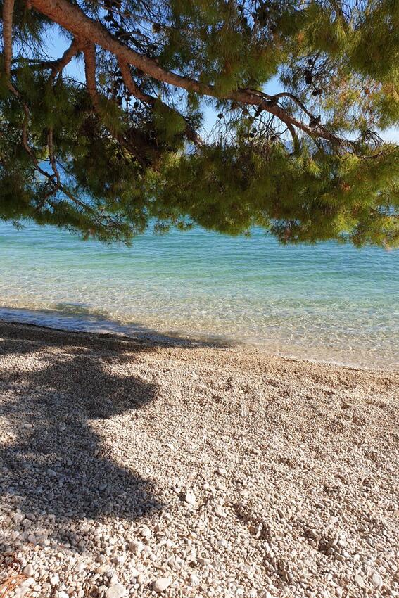 Nejbližší pláž - Apartmány u moře Podaca, Makarská - Makarska