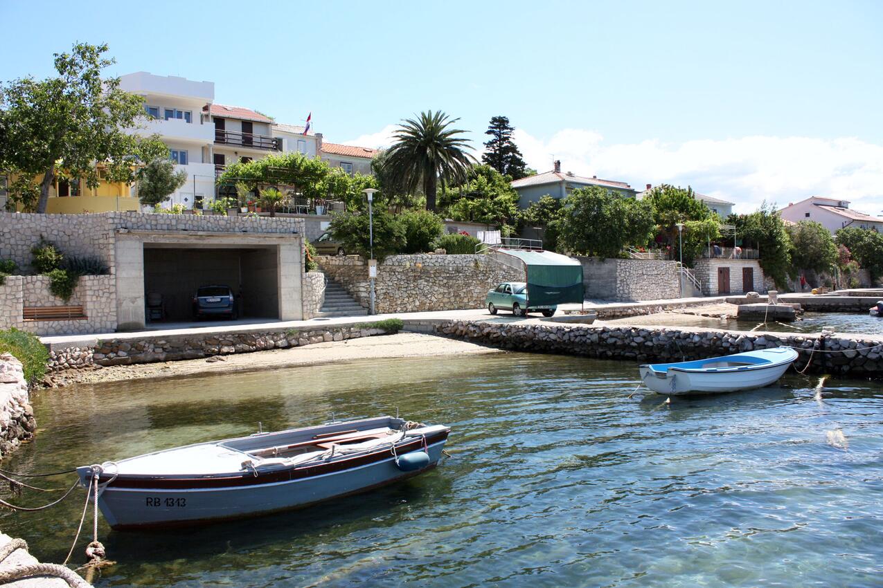 Nächster Strand - Ferienwohnungen am Meer Barbat, Rab