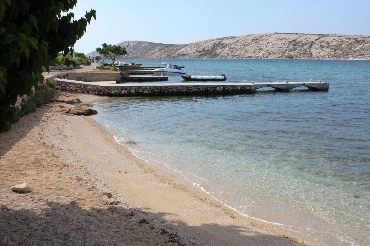 Nächster Strand - Ferienwohnungen am Meer Barbat, Rab