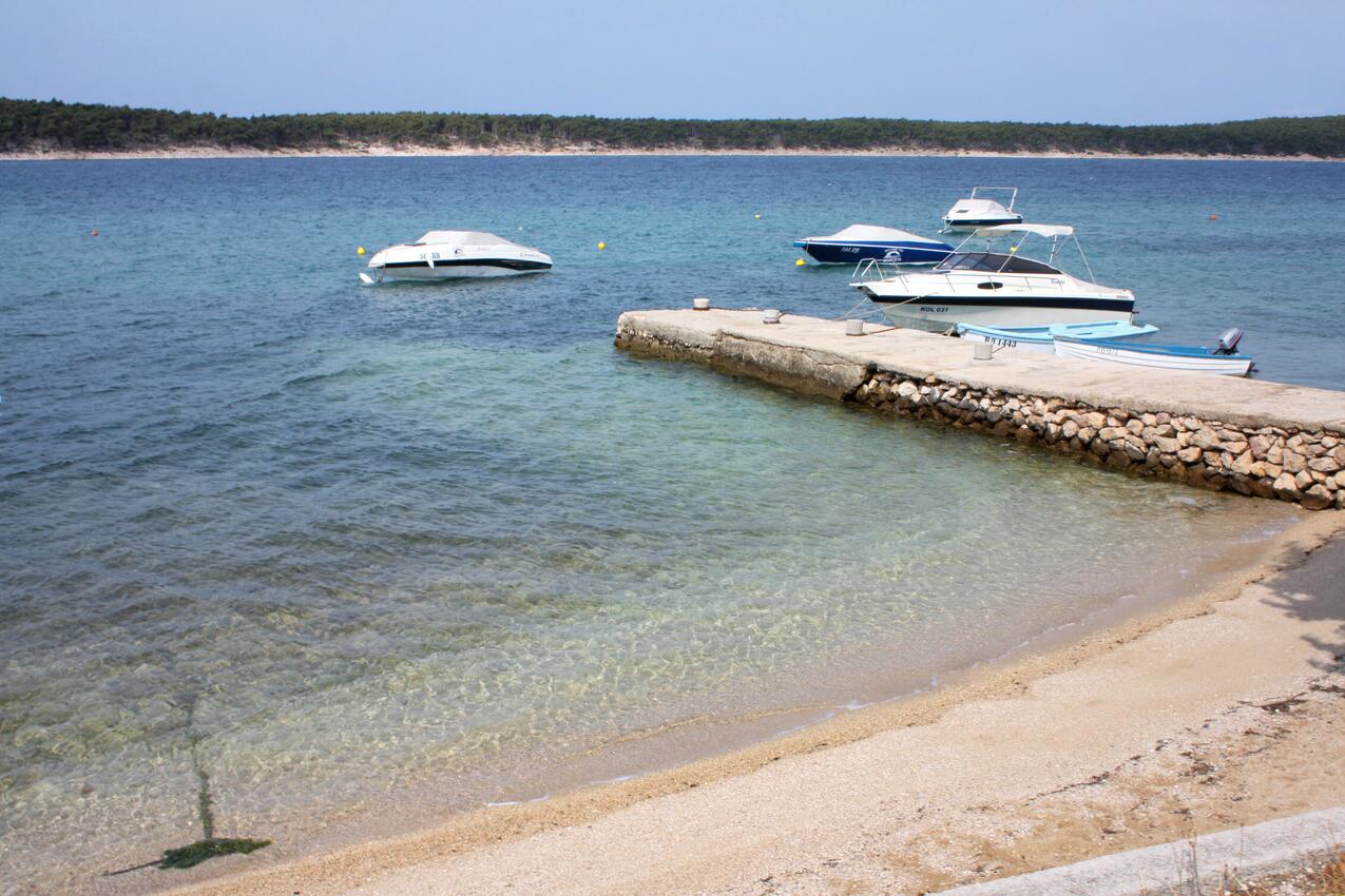 Nächster Strand - Ferienwohnungen am Meer Barbat, Rab