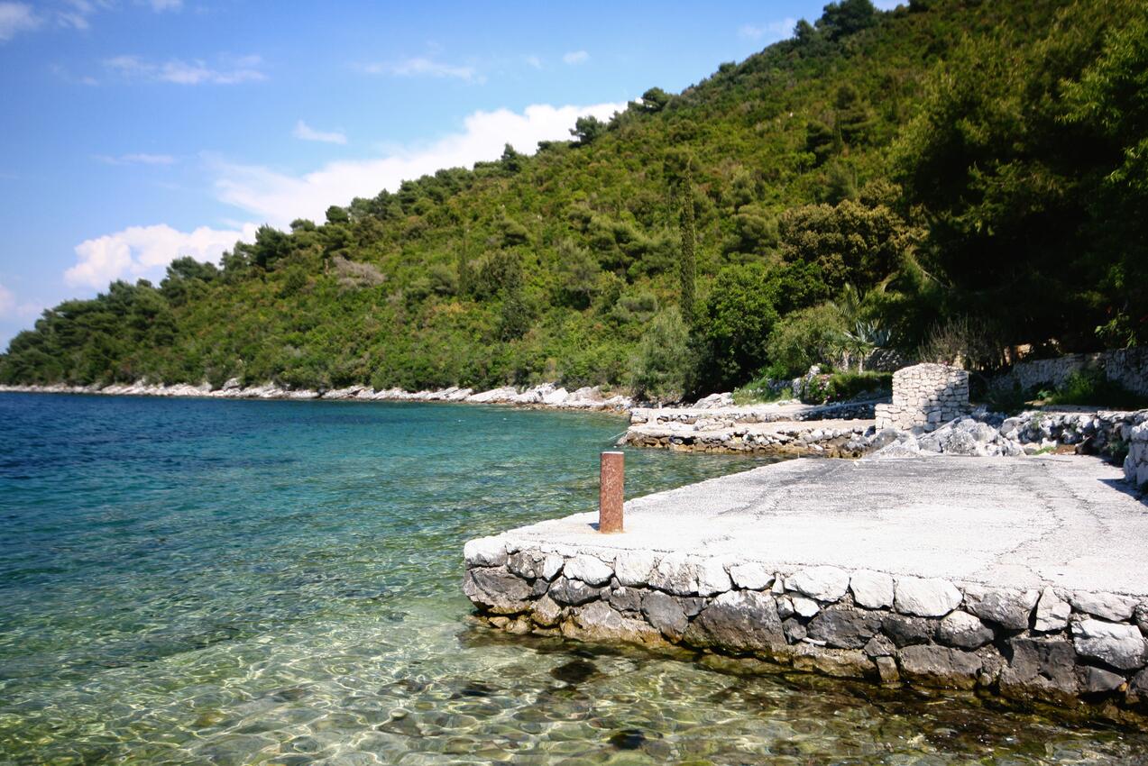 La spiaggia più vicina - Appartamenti accanto al mare Prozurska Luka, Mljet