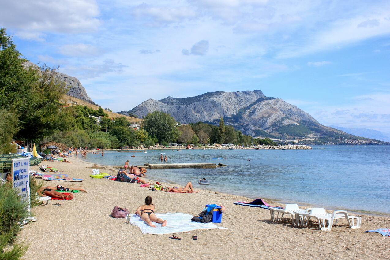 La spiaggia più vicina - Appartamenti accanto al mare per famiglie Duccie - Duće, Almissa - Omiš