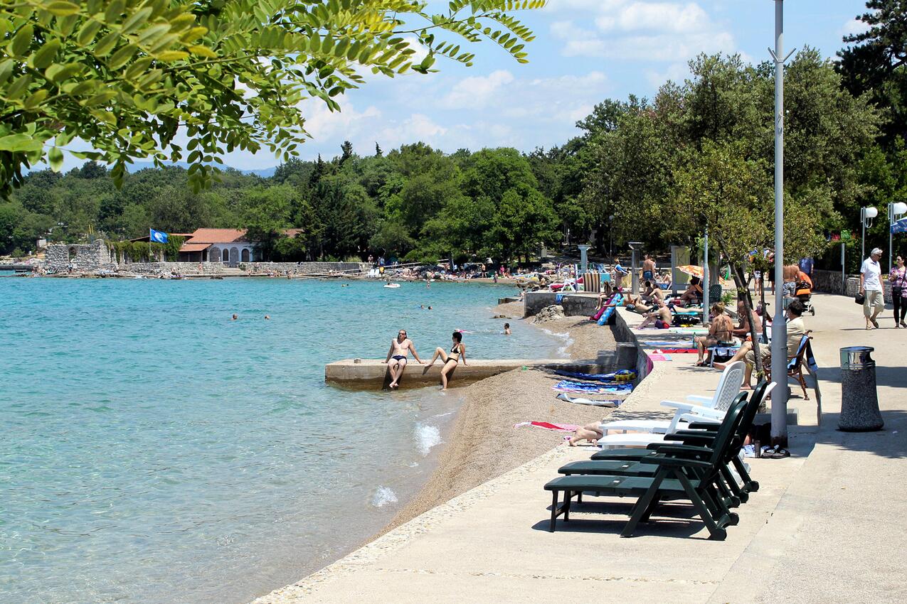 La spiaggia più vicina - Appartamenti con parcheggio Gnivizze - Njivice, Veglia - Krk