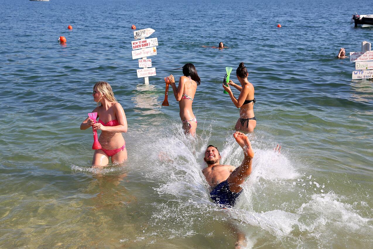 Nächster Strand - Ferienwohnungen mit Parkplatz Kornic, Krk