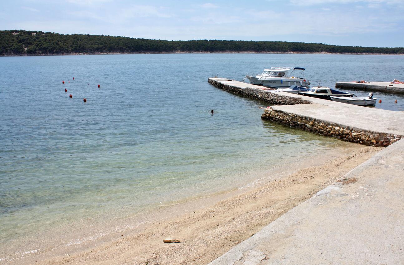 La spiaggia più vicina - Appartamenti con parcheggio Barbat, Arbe - Rab