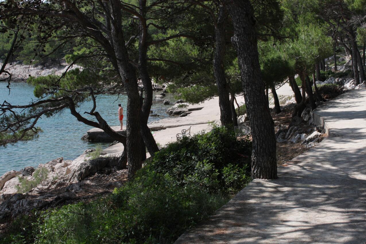 La spiaggia più vicina - Appartamenti accanto al mare Stretto - Tisno, Morter - Murter