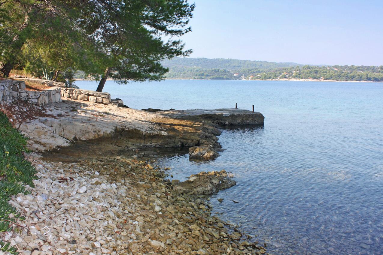 La spiaggia più vicina - Appartamenti accanto al mare Necujam, Solta