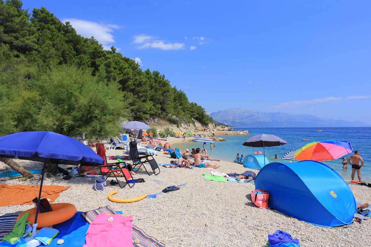 La spiaggia più vicina - Appartamenti con parcheggio Lokva Rogoznica, Almissa - Omiš