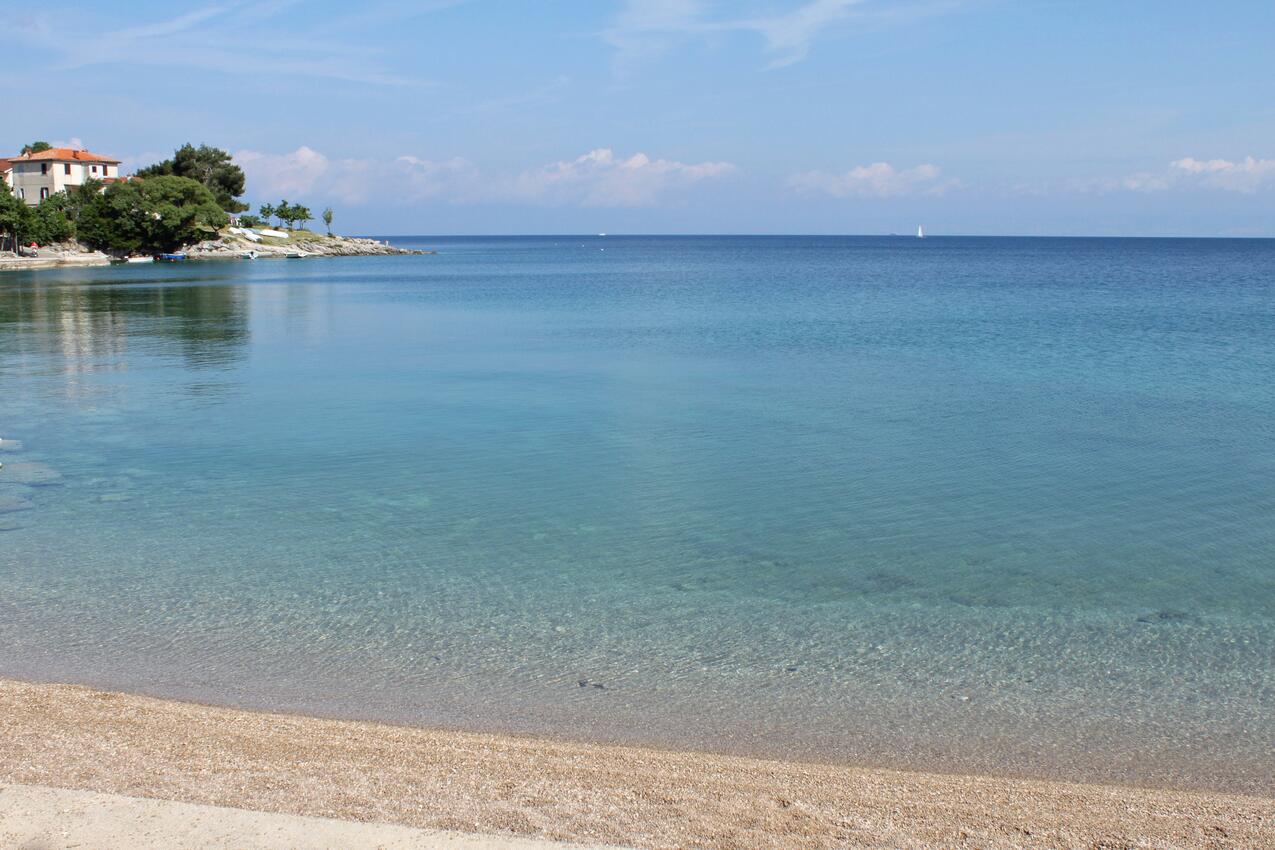 Nächster Strand - Ferienwohnungen am Meer Vantacici, Krk