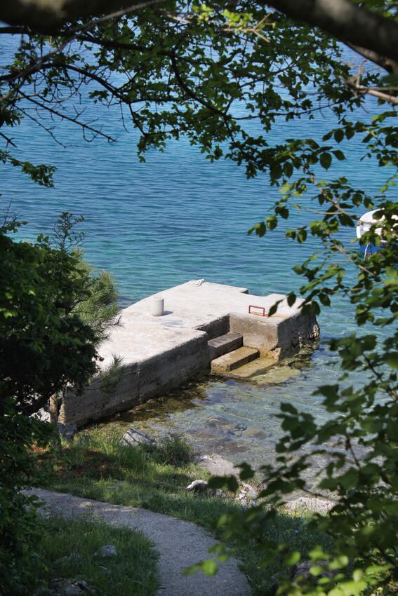 Nächster Strand - Ferienwohnungen mit Parkplatz Omisalj, Krk
