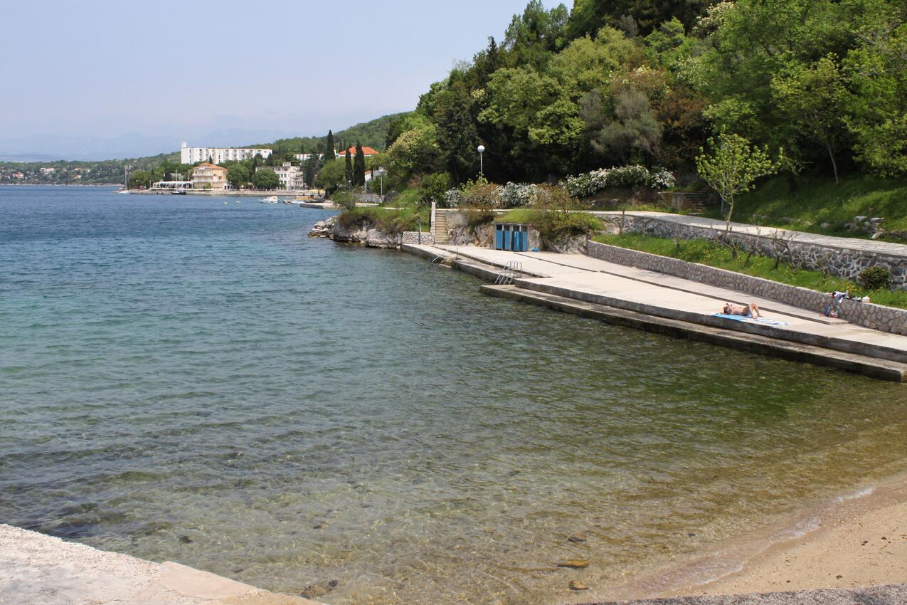 Nächster Strand - Ferienwohnungen am Meer Omisalj, Krk