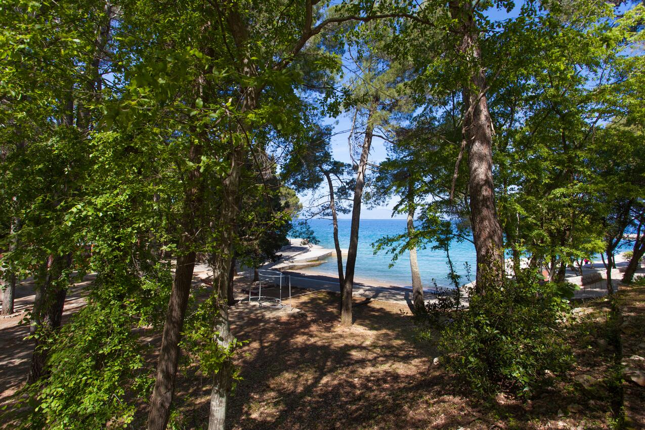 Nächster Strand - Ferienwohnungen mit Parkplatz Malinska, Krk