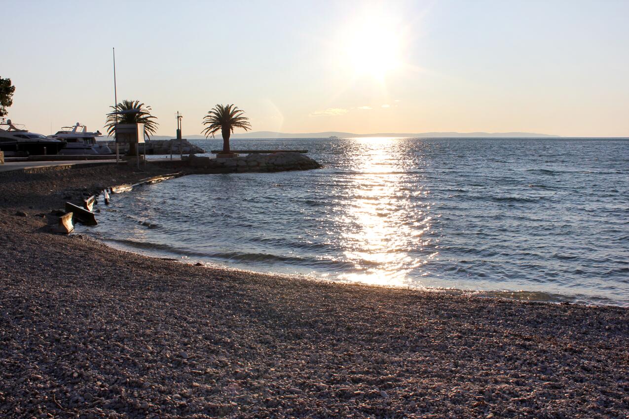 Nejbližší pláž - Apartmány s parkovištěm Podstrana, Split