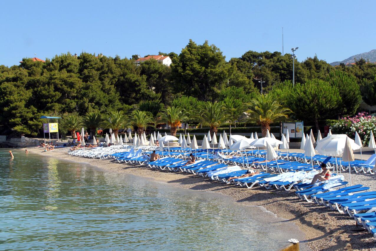 Nejbližší pláž - Apartmány s parkovištěm Podstrana, Split