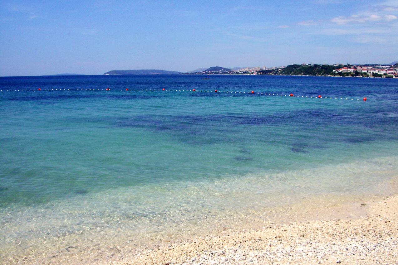 Nejbližší pláž - Apartmány s parkovištěm Podstrana, Split