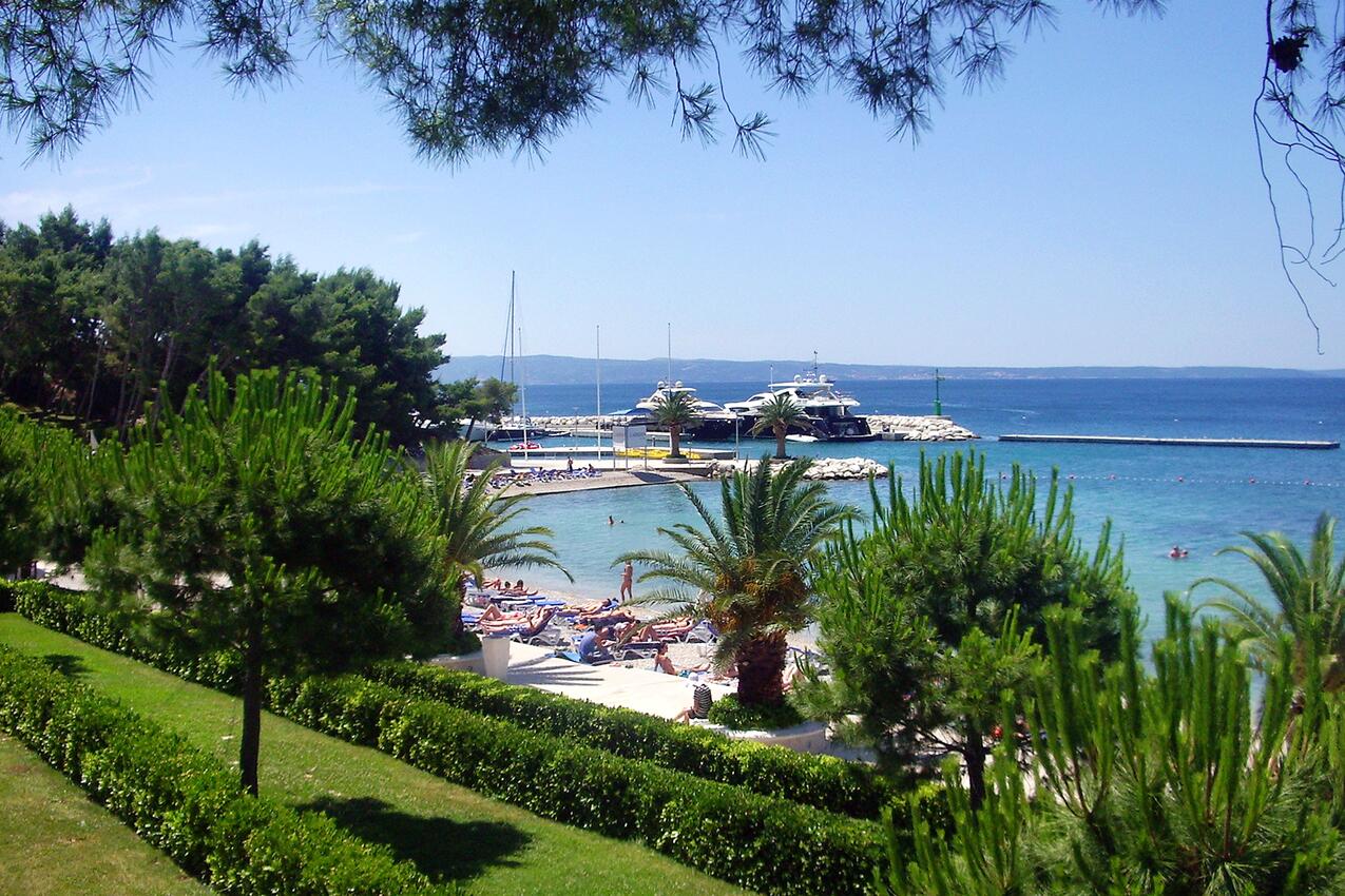 Nejbližší pláž - Apartmány s parkovištěm Podstrana, Split